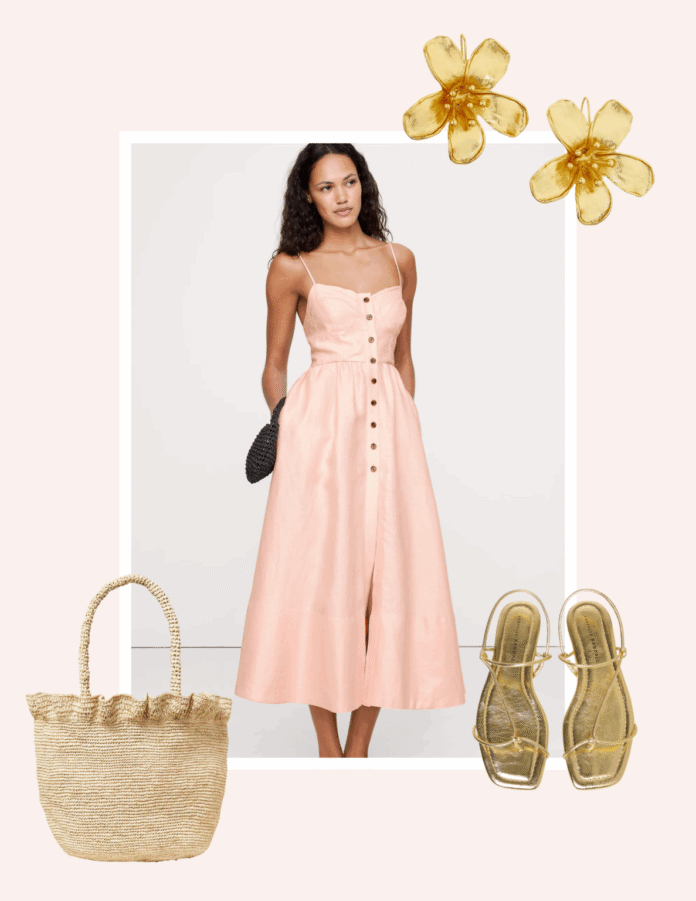 Banana-Republic-pink-midi-dress-outfit-Beautifully-Seaside-1187x1536